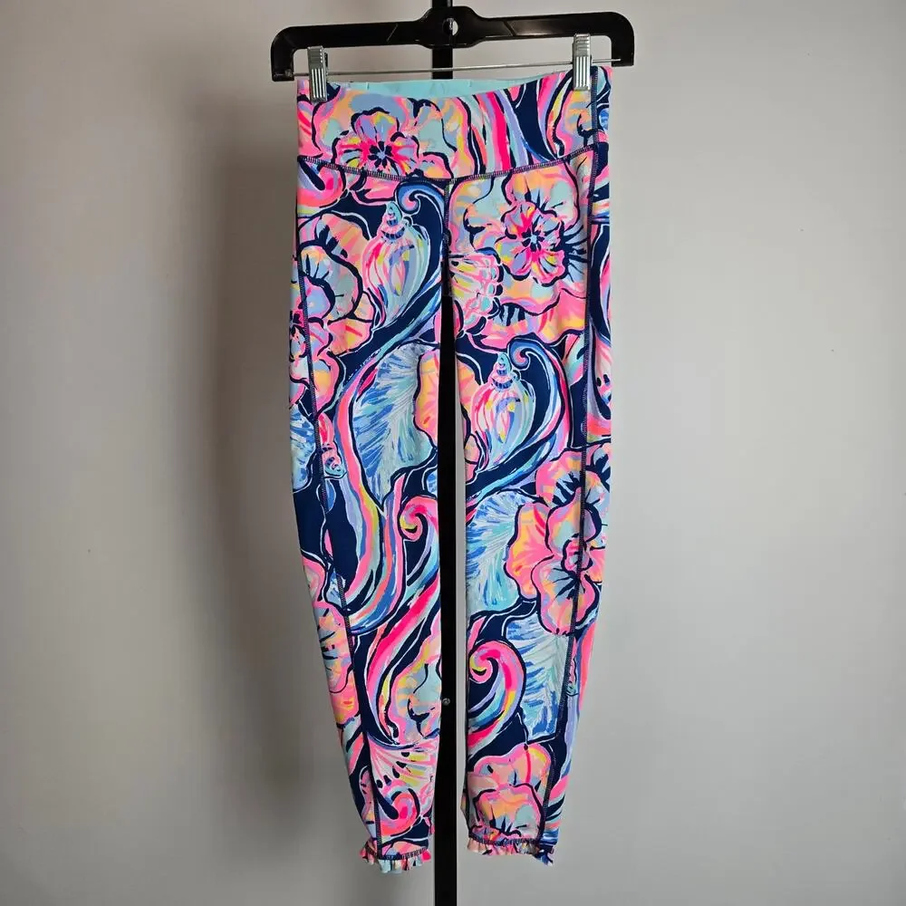 Lilly Pulitzer‎ Boho Bateau Luxletic Marla Weekender Leggings Pants Size XS